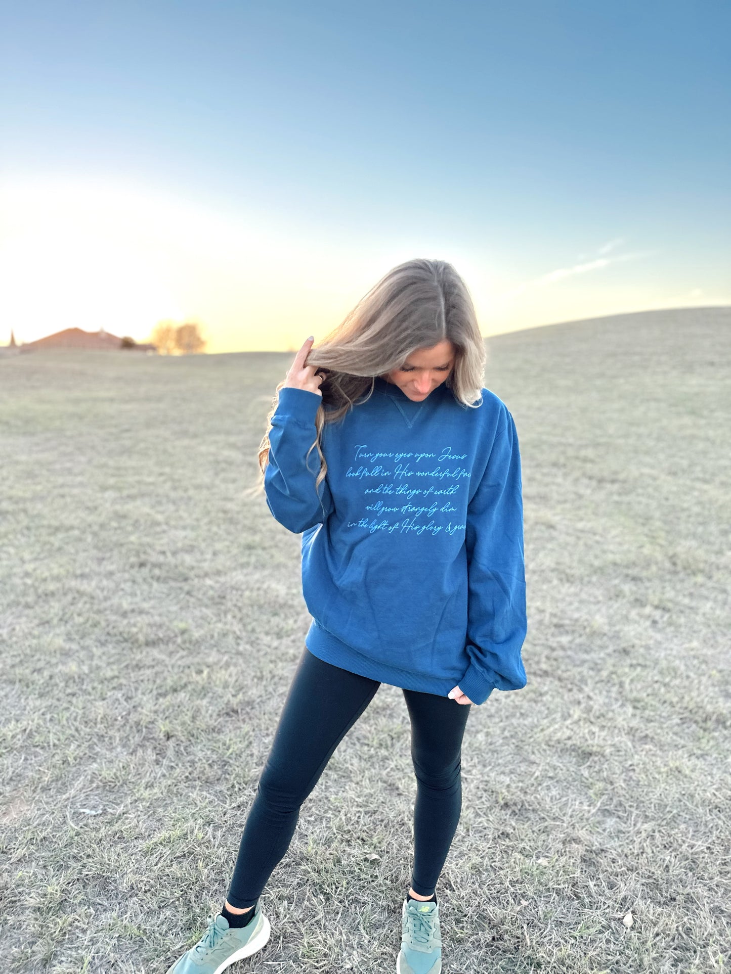 Turn Your Eyes Upon Jesus - Crewneck