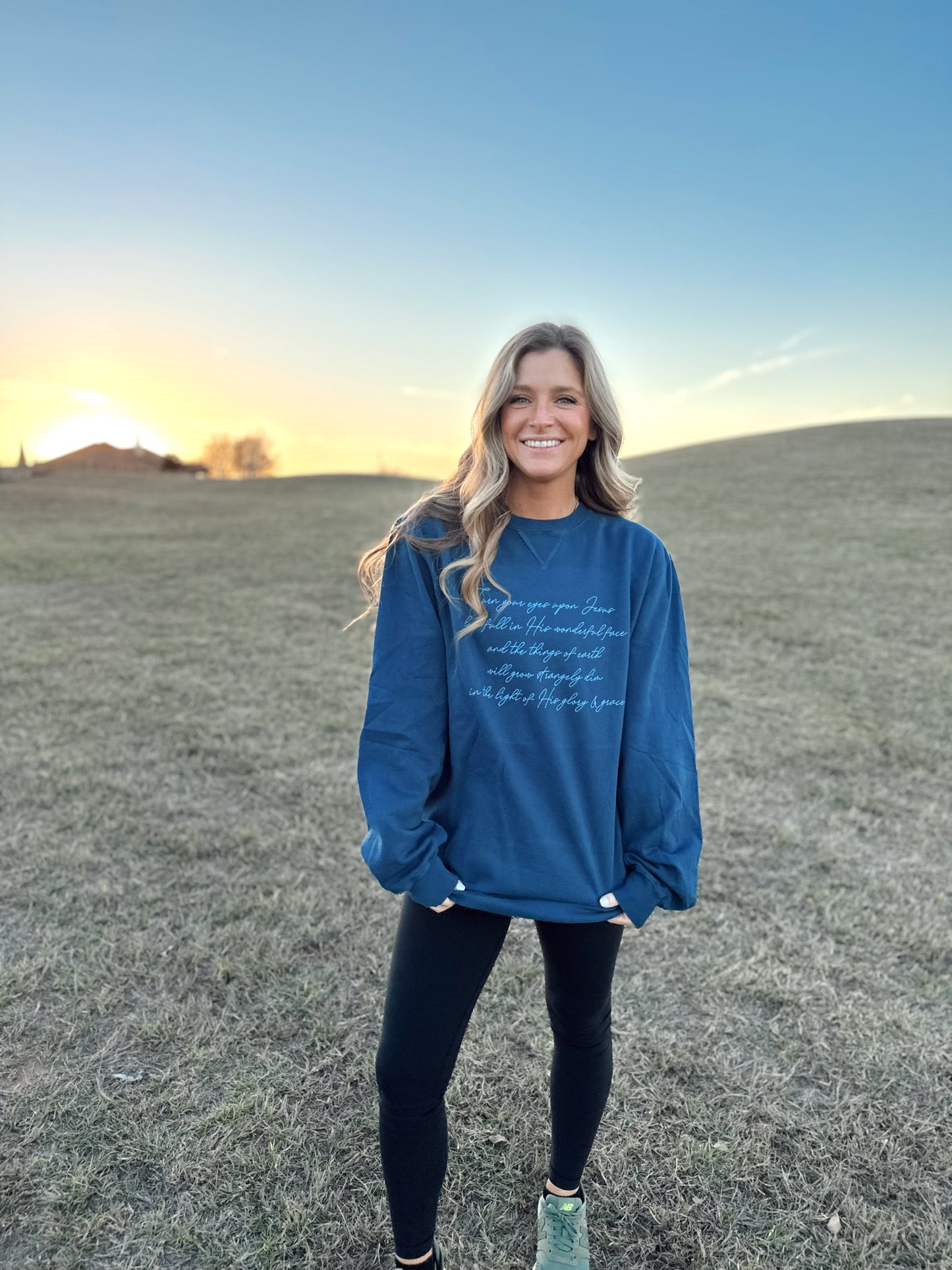 Turn Your Eyes Upon Jesus - Crewneck